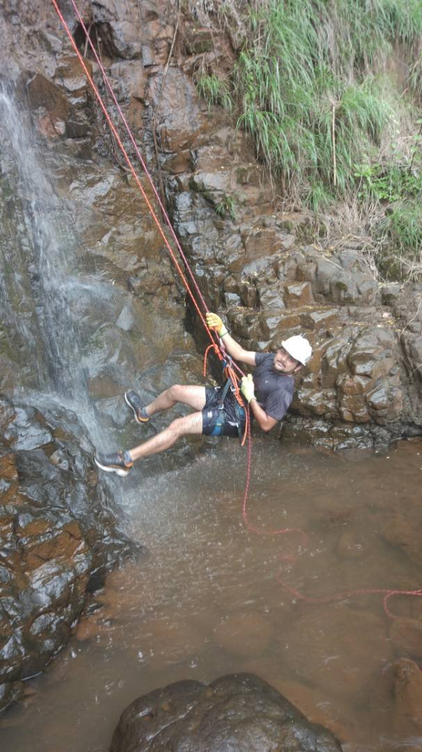 Waterfall Rappelling